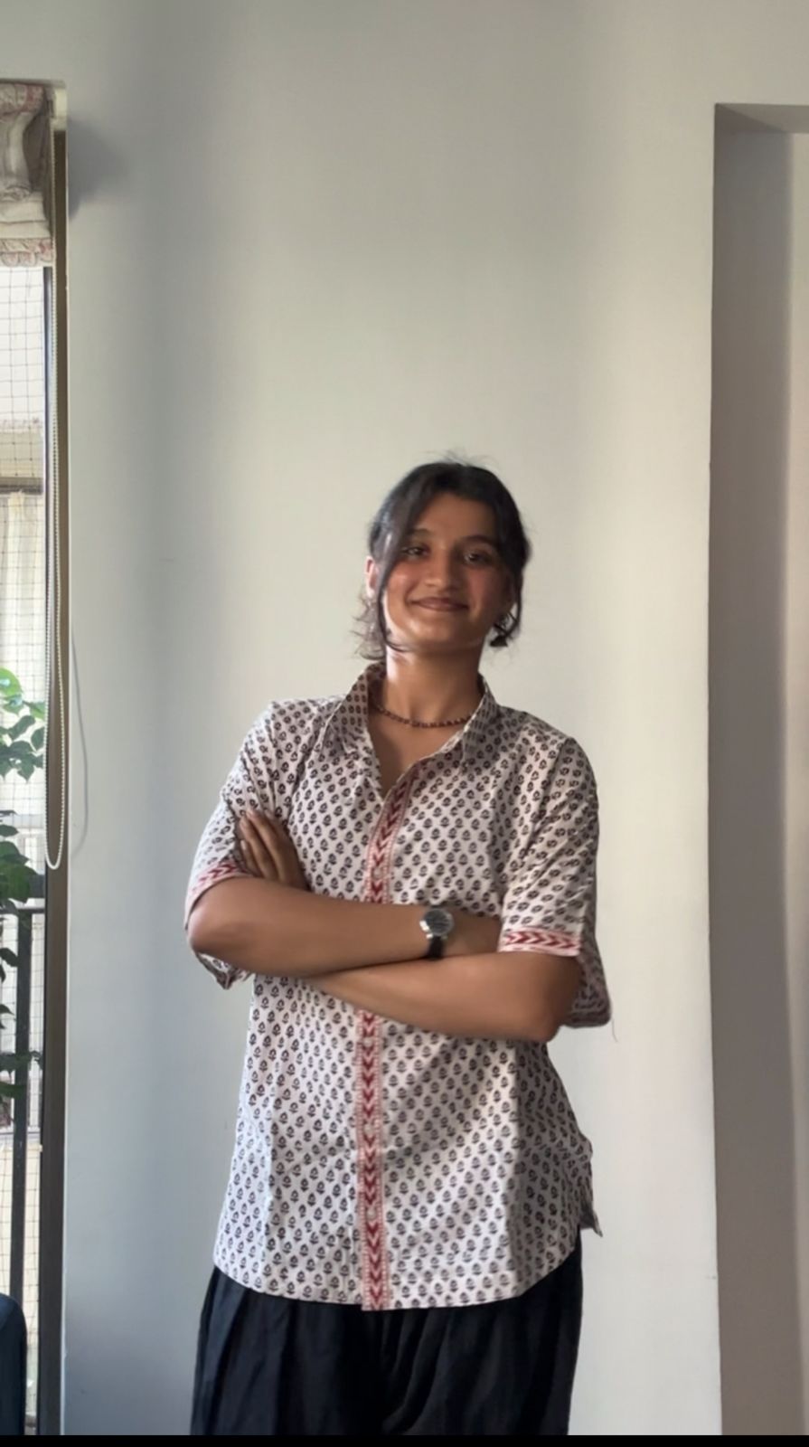 Handblock Printed Shirt With Pure Cotton Material
